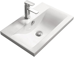 SantiLine Раковина 81 SL-2101 (80) белая – фотография-1